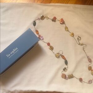 Lia Sophia Colorful Gemstone Necklace